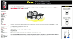 Desktop Screenshot of c-vac.com